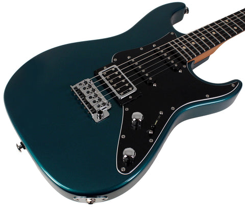 Suhr Pete Thorn Signature Standard HSS Guitar, Ocean Turquoise