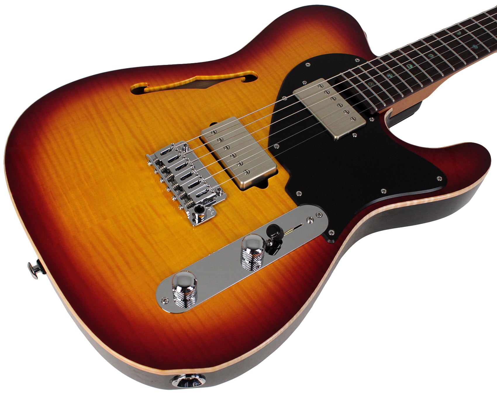 ギター suhr alt t Suhr Select Alt T Guitar, Aged Cherry Burst, Black PG | Humbucker
