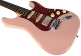 Suhr Select Classic S HSS Guitar, Roasted Neck, Shell Pink, Tortoise Shell