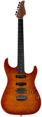Suhr Select Standard Mahogany Guitar, Burl Suhr Burst