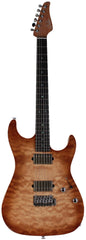 Suhr Select Standard Mahogany HH Guitar, Quilt Natural Burst