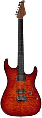 Suhr Select Standard Mahogany HH Guitar, Quilt Inferno Burst
