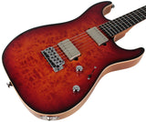 Suhr Select Standard Mahogany HH Guitar, Quilt Inferno Burst