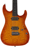 Suhr Select Standard Mahogany HH Guitar, Quilt Suhr Burst