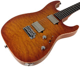 Suhr Select Standard Mahogany HH Guitar, Quilt Suhr Burst
