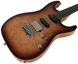 Suhr Select Standard Mahogany Guitar, Burl Natural Burst