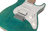 Suhr Standard Plus Guitar, Bahama Blue, Roasted Maple