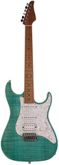 Suhr Standard Plus Guitar, Bahama Blue, Roasted Maple