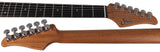 Suhr Select Standard Mahogany Guitar, Burl Faded Trans Green Burst