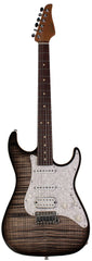 Suhr Standard Plus Guitar, Trans Charcoal Burst, Pau Ferro