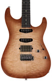Suhr Select Standard Mahogany Guitar, Quilted Natural Burst