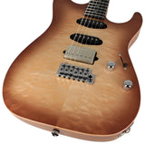 Suhr Select Standard Mahogany Guitar, Quilted Natural Burst