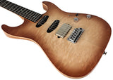 Suhr Select Standard Mahogany Guitar, Quilted Natural Burst