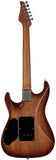 Suhr Select Standard Mahogany Guitar, Burl Fireburst