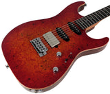 Suhr Select Standard Mahogany Guitar, Burl Fireburst