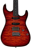 Suhr Select Standard Mahogany Guitar, Quilted Inferno Burst