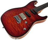 Suhr Select Standard Mahogany Guitar, Quilted Inferno Burst
