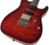 Suhr Select Standard Mahogany Guitar, Quilted Inferno Burst