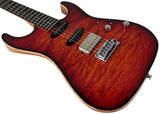 Suhr Select Standard Mahogany Guitar, Quilted Inferno Burst
