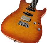 Suhr Select Standard Mahogany Guitar, Quilted Suhr Burst