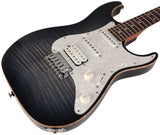 Suhr Standard Plus Guitar, Trans Whale Blue Burst, Pau Ferro