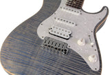 Suhr Standard Plus Guitar, Trans Blue Denim Slate, Pau Ferro
