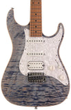 Suhr Standard Plus Guitar, Trans Blue Denim Slate, Maple