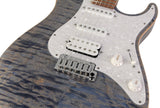 Suhr Standard Plus Guitar, Trans Blue Denim Slate, Maple