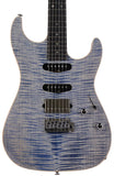 Suhr Select Standard Mahogany Guitar, Trans Blue Denim Slate