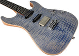 Suhr Select Standard Mahogany Guitar, Trans Blue Denim Slate