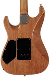 Suhr Select Standard Mahogany Guitar, Burl Trans Blue Denim Slate