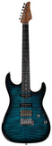 Suhr Select Standard Mahogany Guitar, Trans Teal Burst