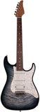 Suhr Standard Plus Guitar, Trans Whale Blue Burst, Pau Ferro