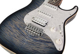 Suhr Standard Plus Guitar, Trans Whale Blue Burst, Pau Ferro