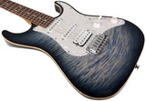 Suhr Standard Plus Guitar, Trans Whale Blue Burst, Pau Ferro