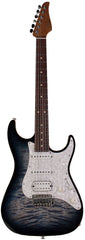 Suhr Standard Plus Guitar, Trans Whale Blue Burst, Pau Ferro