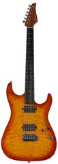Suhr Select Standard Mahogany HH Guitar, Quilt Suhr Burst