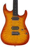 Suhr Select Standard Mahogany HH Guitar, Quilt Suhr Burst - Humbucker Music