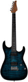 Suhr Select Standard Mahogany HH Guitar, Trans Teal Burst