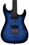 Suhr Select Standard Mahogany HH Guitar, Trans Whale Blue Burst