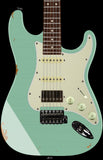 Suhr Select Classic S Antique HSS Guitar, Roasted Neck, Surf Green