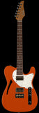Suhr Select Alt T Cat's Eye Guitar, Trans Orange, Parchment