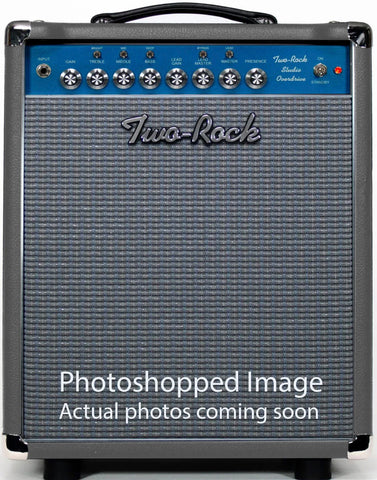 Two-Rock Studio Overdrive 1x12 Combo Amplifier, Blue Face, Slate Grey