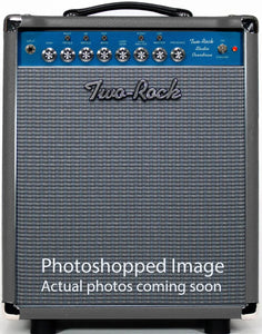Two-Rock Studio Overdrive 1x12 Combo Amplifier, Blue Face, Slate Grey