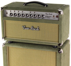 Two-Rock Bloomfield Drive 100/50 Head, 2x12 Cab, Moss Green Suede