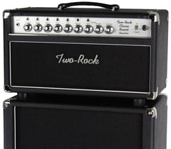 Two-Rock Classic Reverb Signature 40/20 Head, 2x12 Cab, Silverface, Black