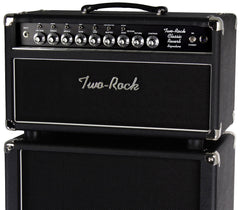 Two-Rock Classic Reverb Signature 100/50 Head, 2x12 Cab, Blackface, Black