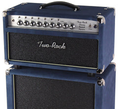 Two-Rock Classic Reverb Signature 100/50 Head, 2x12 Cab, Navy Blue Suede