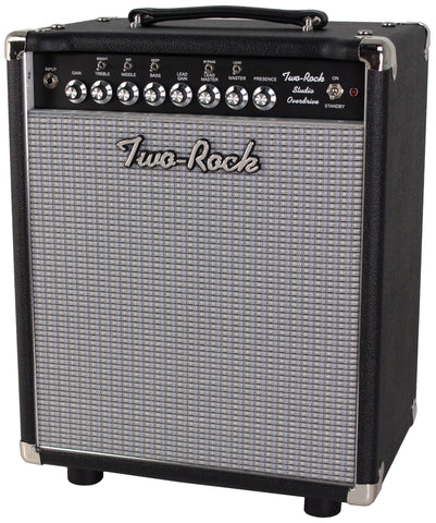 Two-Rock Studio Overdrive 1x12 Combo Amplifier, Black Face - Humbucker Music
