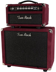 Two-Rock Studio Signature Head, 1x12 Closed Back Cab, Maroon Suede